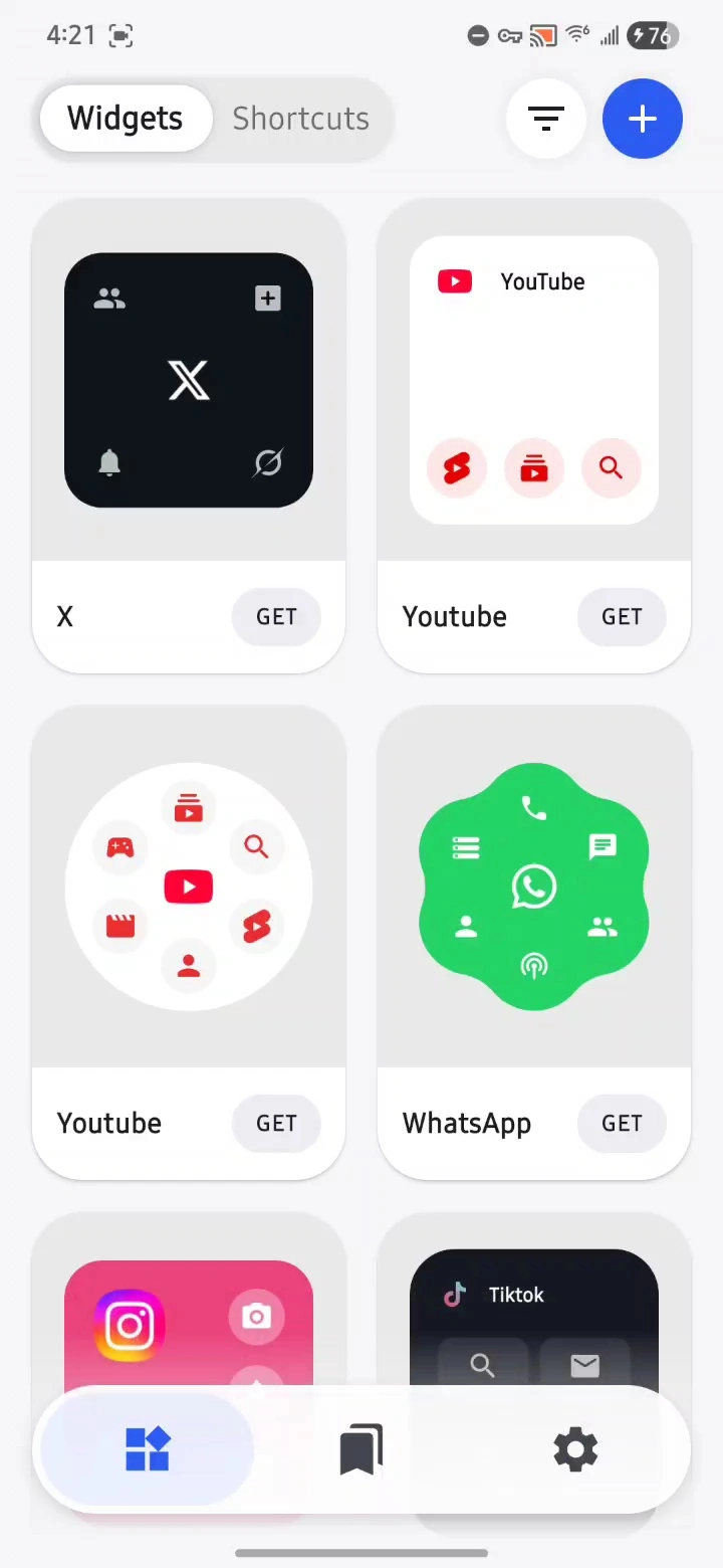 AsWidget screenshot 2