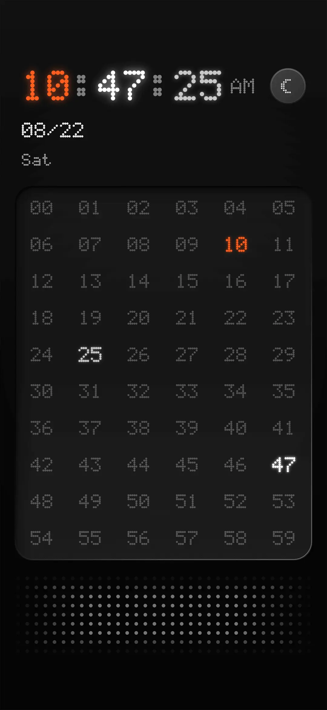 Zen Flip Clock screenshot 2