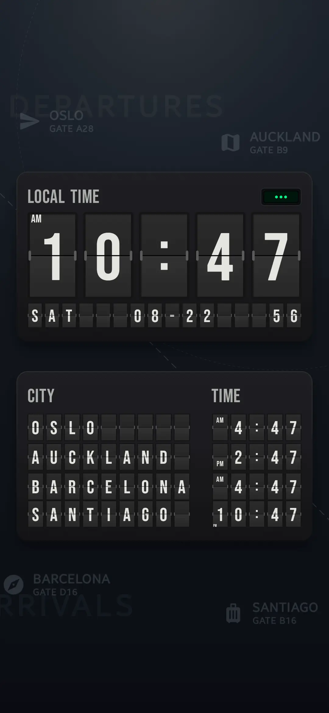 Zen Flip Clock screenshot 3